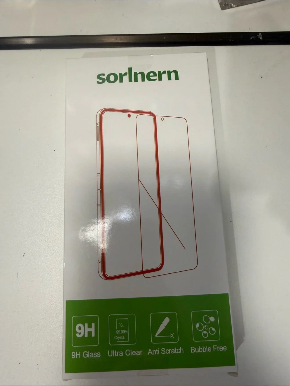 Red Screen Protector for Cell Phones - Ultra Clear 9H